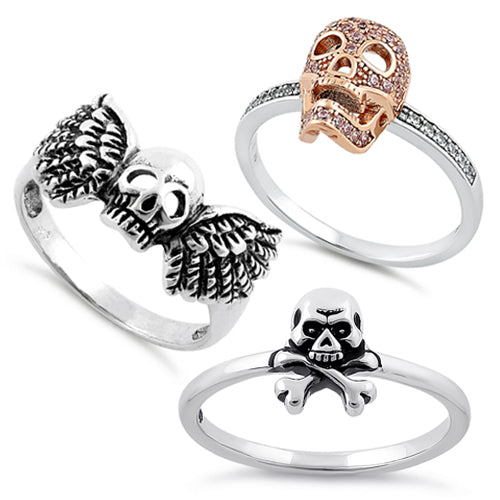 Ladies' Skull Rings