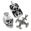 Silver Skull Pendants