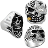 Steel Skull Rings