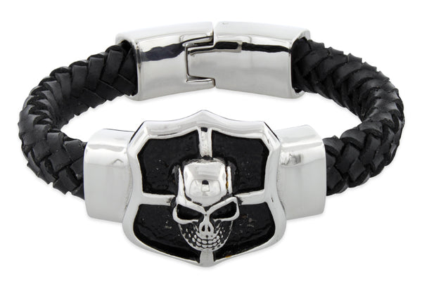 products/stainless-steel-crest-shield-skull-leather-bracelet-19.jpg