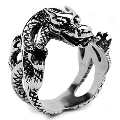 Buy Dragon Head Sterling Silver Ring Dragon Head Ring Dragon Ring Silver  Dragon Ring Dragon Jewelry Men's Dragon Jewelry Online in India - Etsy