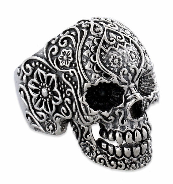 Roller Skull Ring – JM Custom Skull Rings