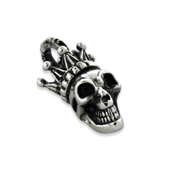 Stainless Steel Joker Crown Pendant – Badass Jewelry